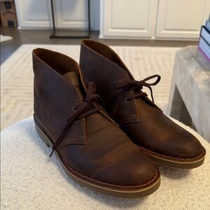 Clarks Desert Boot Evo Beeswax Leather Size 9.5 NWOT